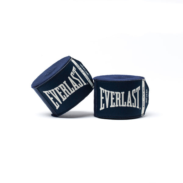 Everlast Elite Handwraps Navy 180in
