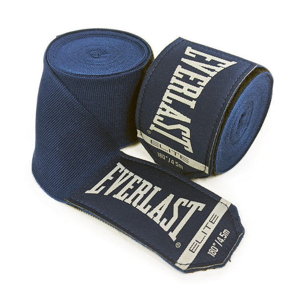 everlast Elite Handwraps Navy 180in