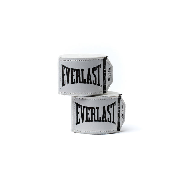 Everlast Elite Handwraps White 180in