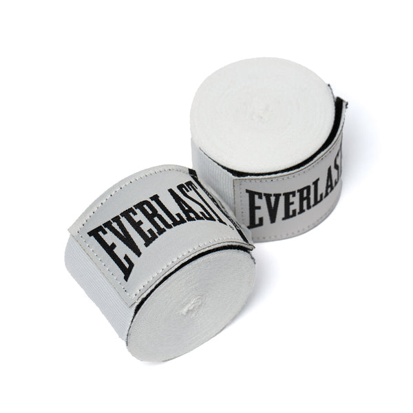 Everlast Elite Handwraps White 180in