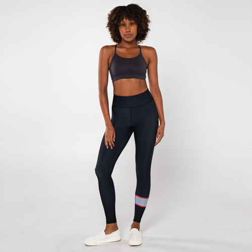 Everlast Legging-Swipe Navy/Grey