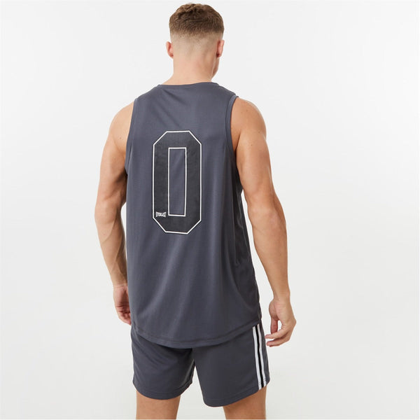 Everlast Men's Basketball Jersey Grey