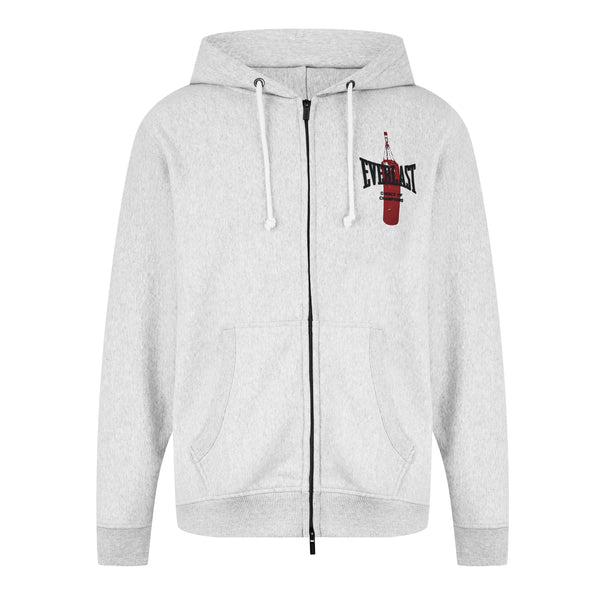 everlast Men's Boxing Bag Zip Hoodie GRYMARL