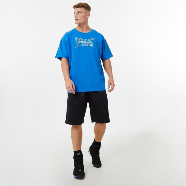 Everlast Men's EVR Boxing Shorts Blue