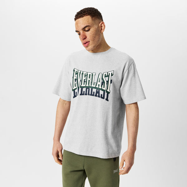 Everlast Men's Overlap T Shirt GRYMARL