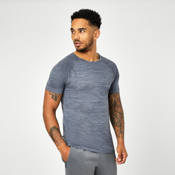 Everlast Men's Seamless T-Shirt Charcoal
