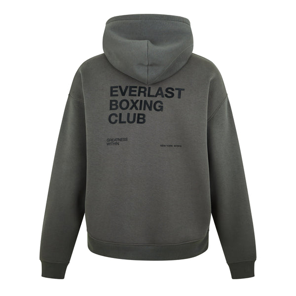 everlast Mens Boxing Club Hoodie Castor Gry
