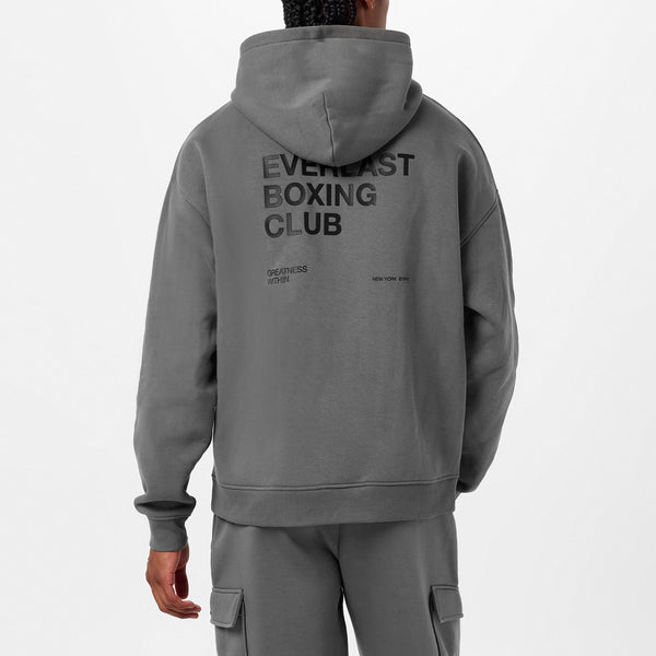 everlast Mens Boxing Club Hoodie Castor Gry
