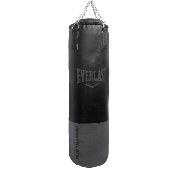 everlast Powerlock Heavy Bag With Chain Black