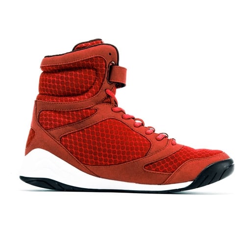 Everlast Pro Elite High Top Boxing Shoe Red