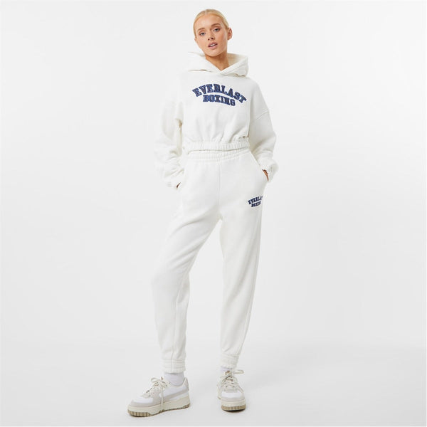 Everlast Women's Boxing Cropped Hoodie Green