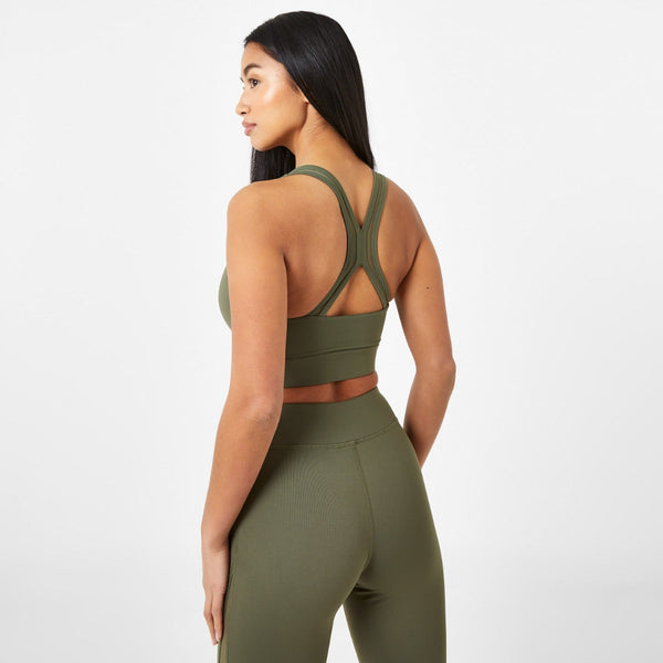 Everlast Women's High Support Mesh Back Bra Black