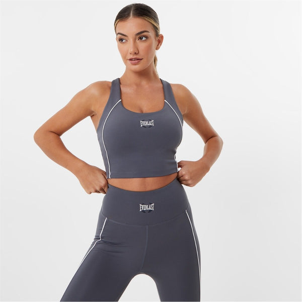everlast Women's Paneled Sports Bra Grey