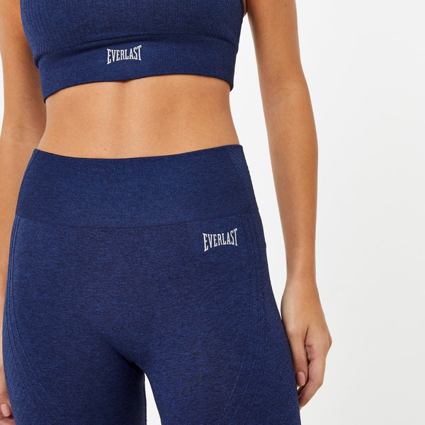 Everlast Women's Seamless Leggings Navy Blue