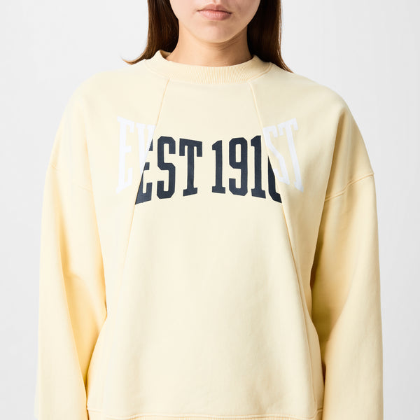 Everlast Womens EST 1910 Sweatshirt Yellow