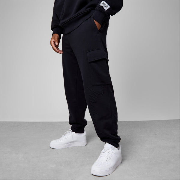 Everlast Everlast X Muhammad Ali Embossed Joggers Black