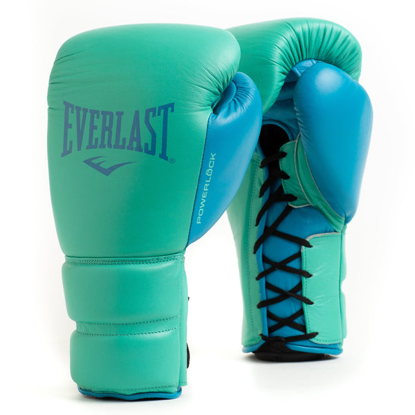 everlast Powerlock 2 Laced Pro Training Gloves Biscay