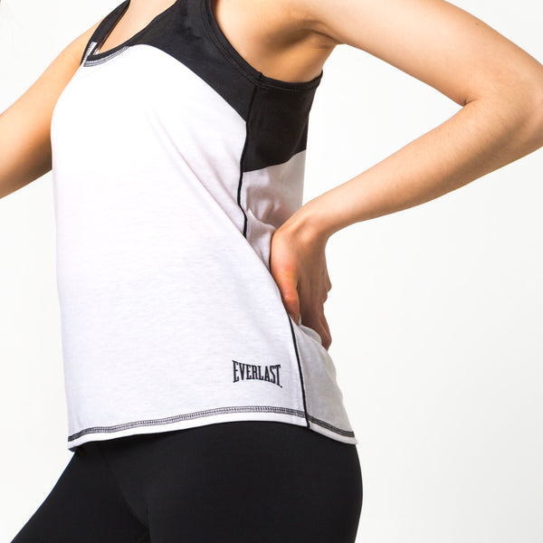 Everlast Women's Color-Block Trainer Tank Grey/Yellow