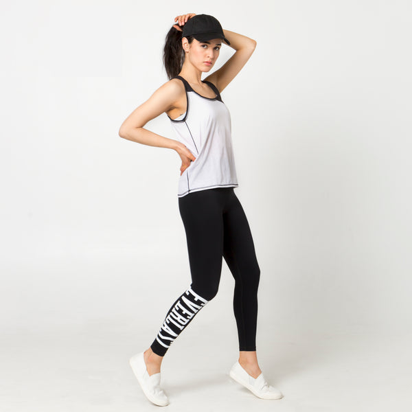 Everlast Women's Color-Block Trainer Tank Grey/Yellow