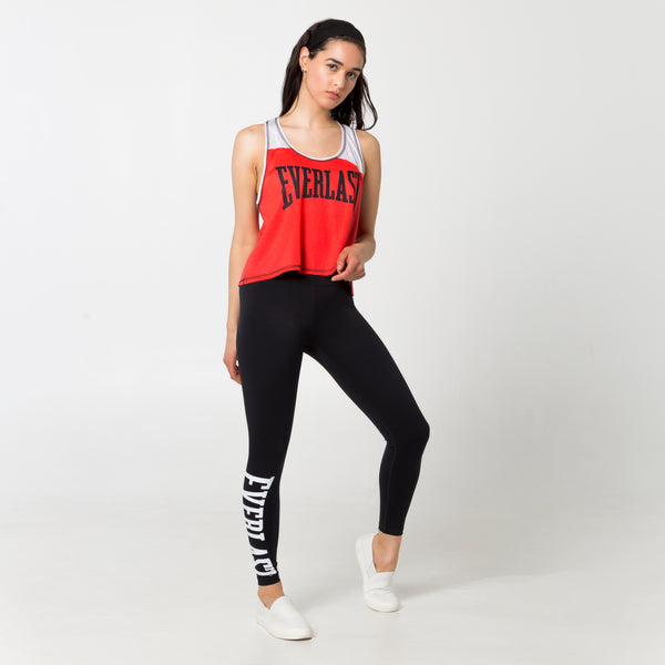 everlast Women's Compression Legging Mid Rise Black