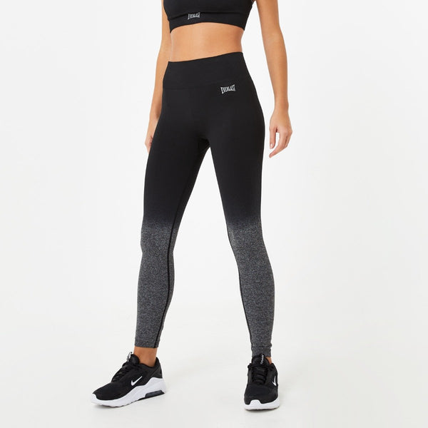 Everlast Women's Seamless Ombre Leggings Black/Grey