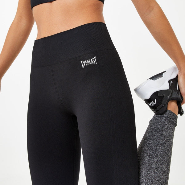 Everlast Women's Seamless Ombre Leggings Black/Grey