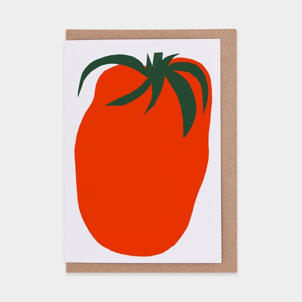 evermade Big Tomato Greetings Card by Marcello Velho