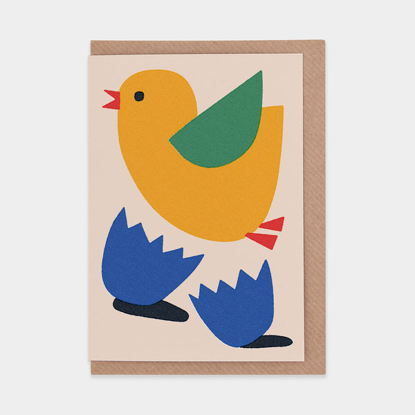 evermade Baby Chick Greetings Card by Sue Doeksen