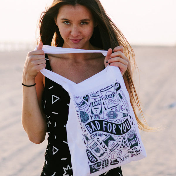 Evermade Bad For You - Tote Bag