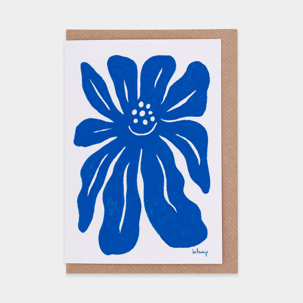 evermade Blue Stop Greetings Card