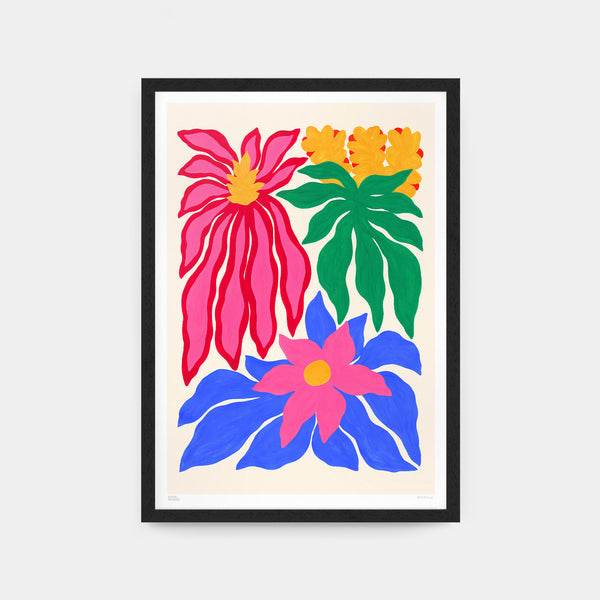 evermade Bromeliad Art Print by Liv Lee