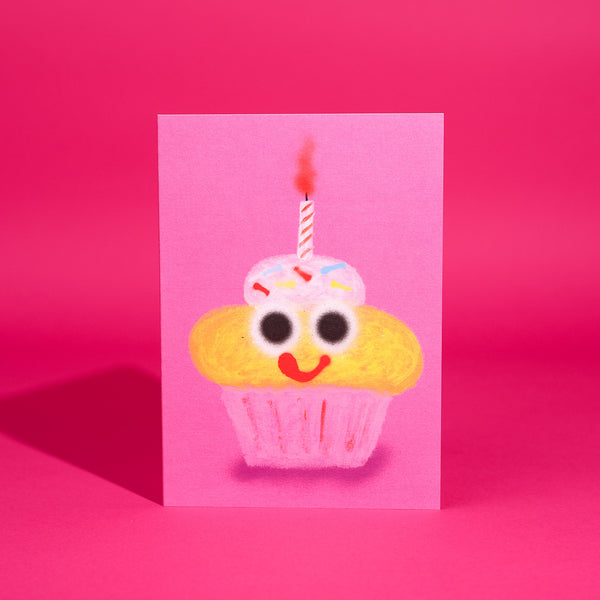 Evermade Cake Greetings Card By Jon Burgerman