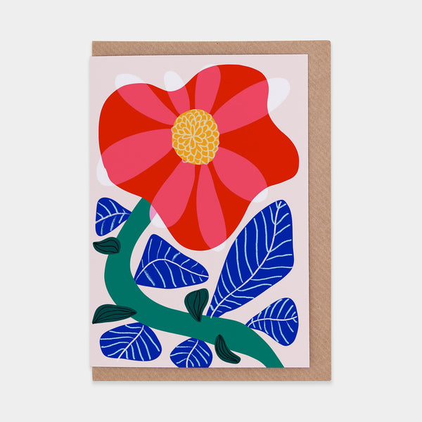 evermade Camelia Greetings Card