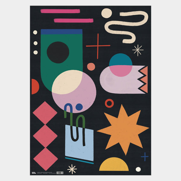 evermade Celebration - Black Gift Wrap