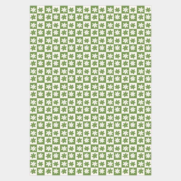 Evermade Celeste Green Gift Wrap
