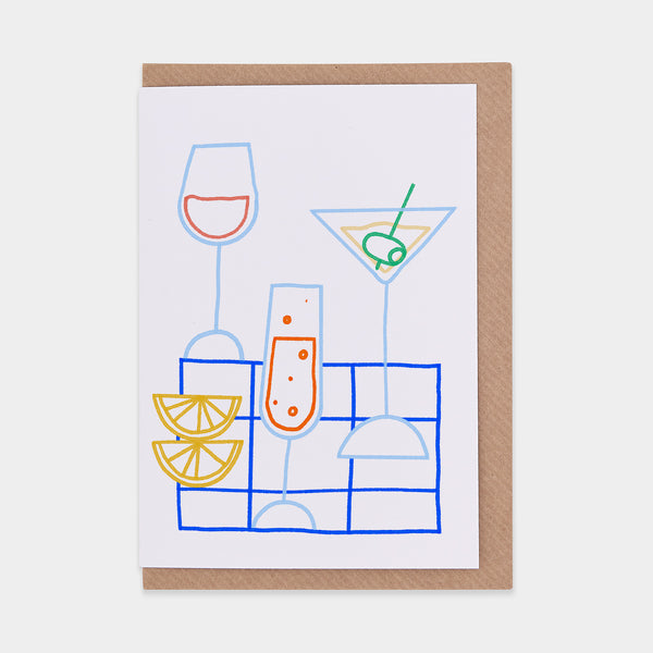 evermade Cheers Greetings Card