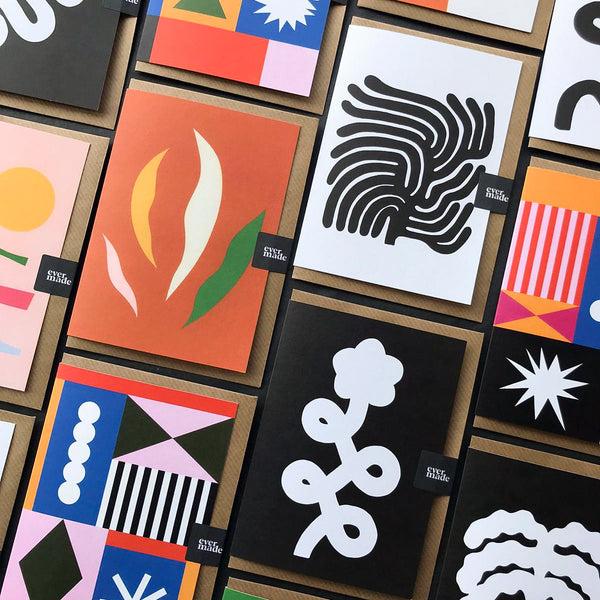 Evermade Coral & Waves #001 Greetings Card