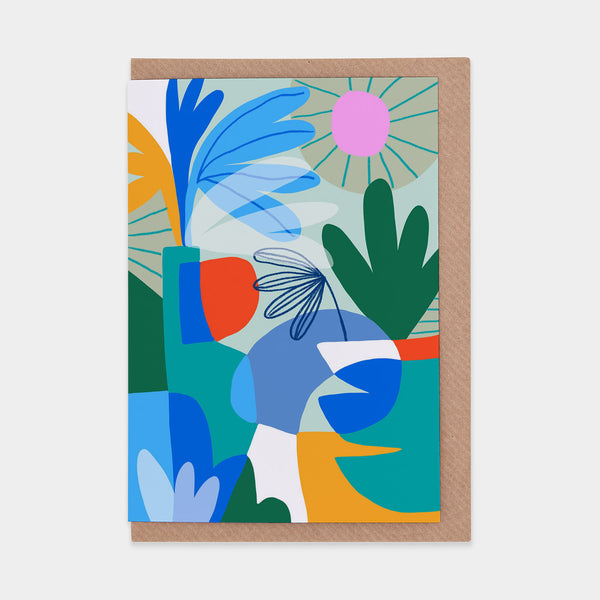 evermade Flower Sun Greetings Card