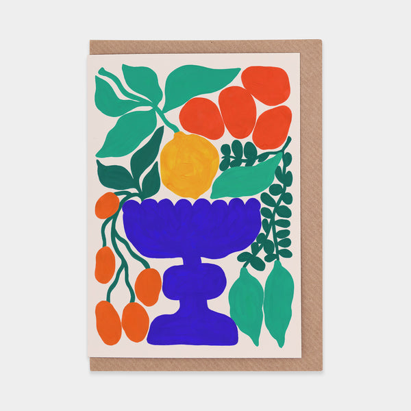 evermade Fruit Bowl Greetings Card