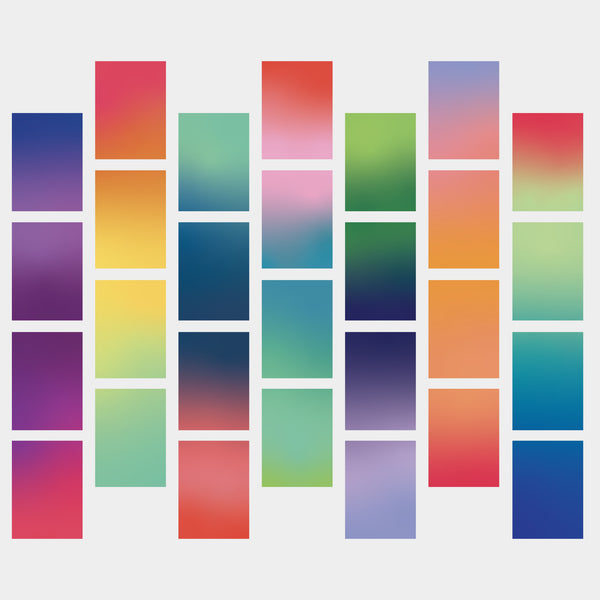 Evermade Gradient Postcard Set