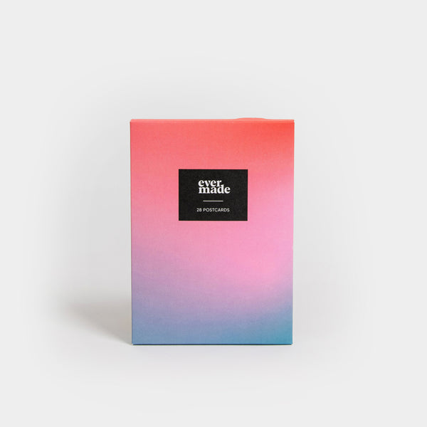 evermade Gradient Postcard Set