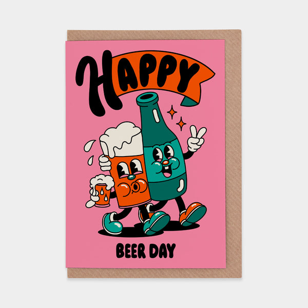 evermade Happy Beer Day Greetings Card