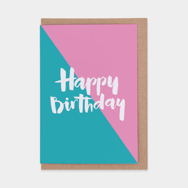 evermade Happy Birthday (Pink / Turquoise)