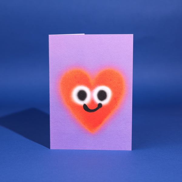 Evermade Heart Greetings Card By Jon Burgerman