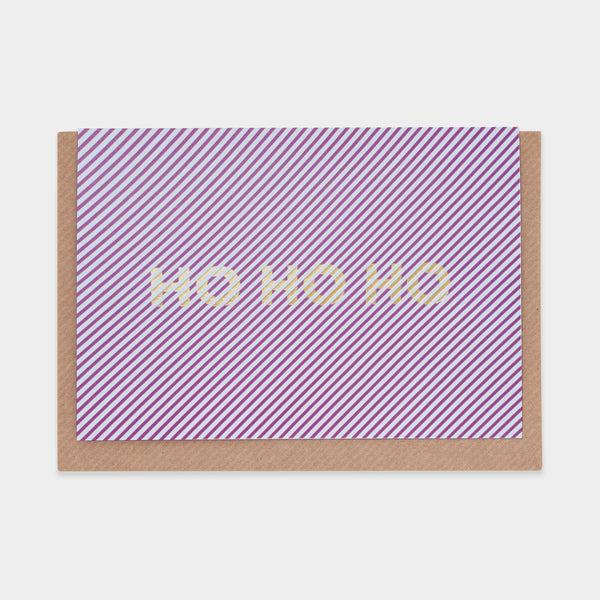 evermade Ho Ho Ho Christmas Card