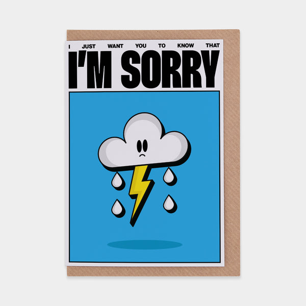 evermade I'm Sorry Greetings Card