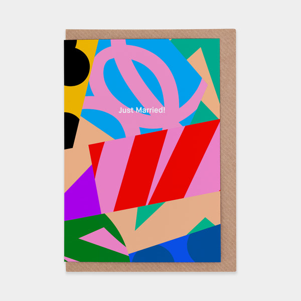 evermade Just Married Greetings Card