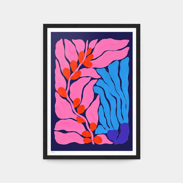 evermade Kelp and Seagrass Art Print by Liv Lee