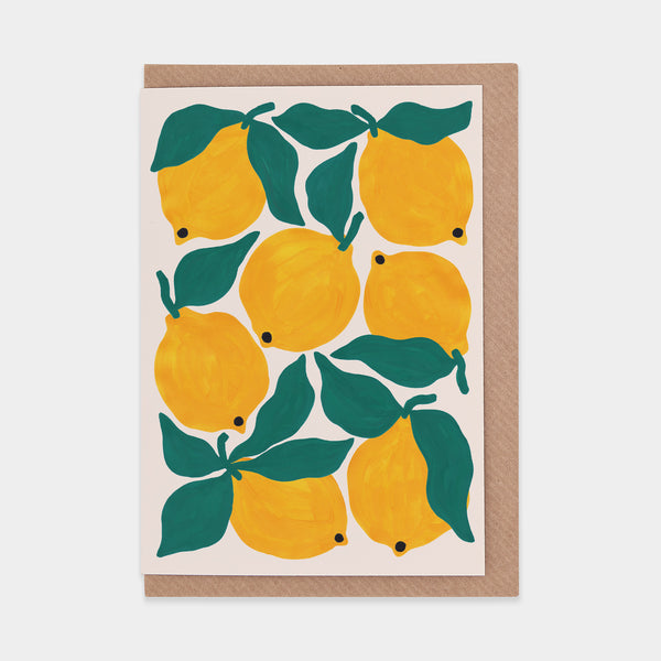 evermade Lemons Greetings Card