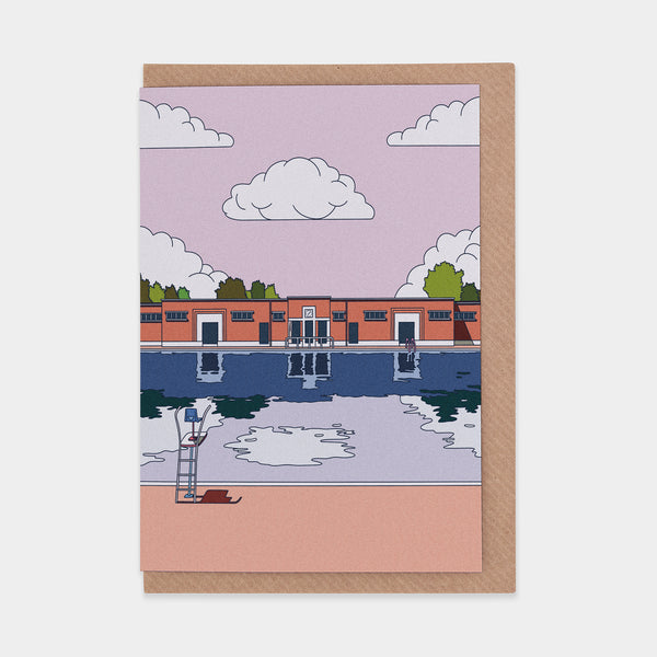 evermade Lido I Greetings Card by Ana Popescu